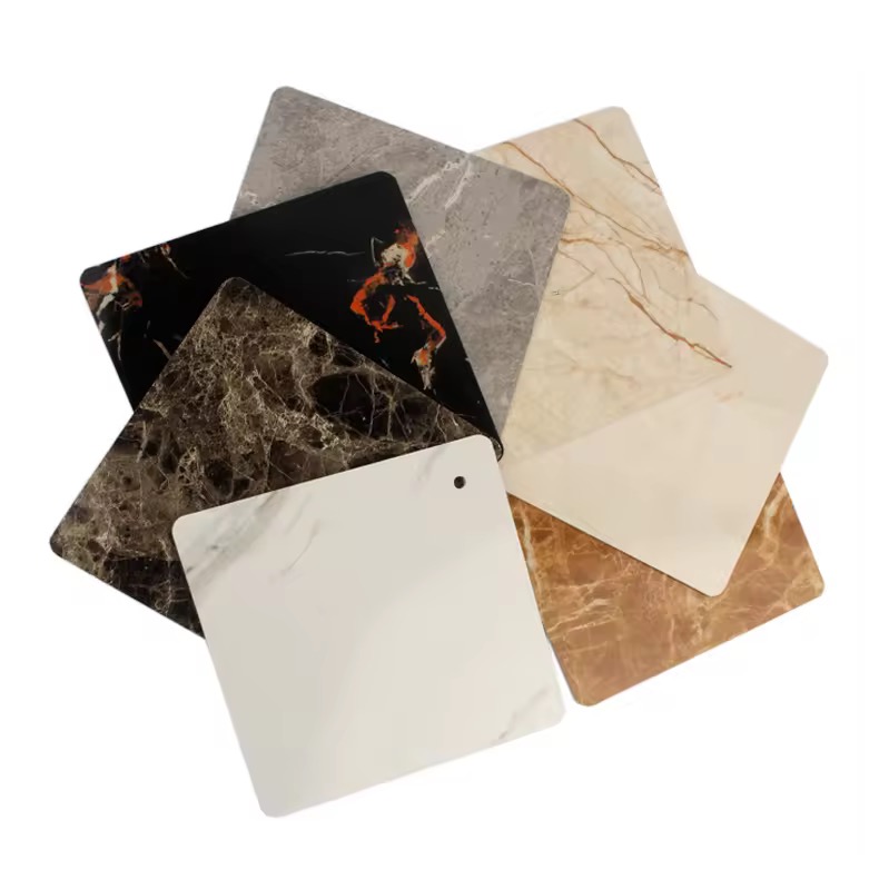 Beschot van bamboevezel met marmernerf