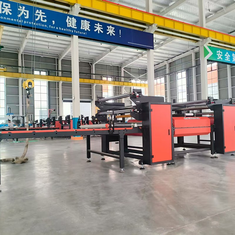PVC-film lamineermachine voor WPC-wandplaat