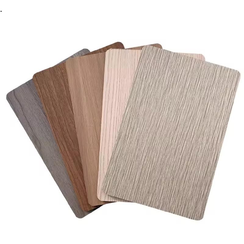 Houtstructuur antibotsingswandplaat